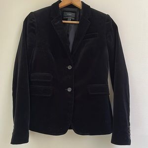JCrew velvet Blazer
